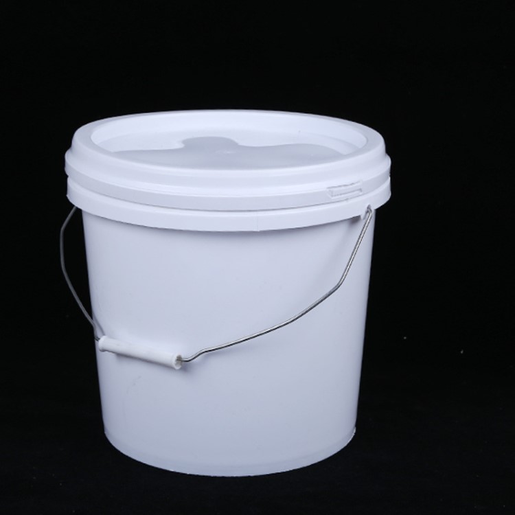 厂家直销8升塑料包装圆桶食品级白色密封化工桶乳胶油墨涂料桶