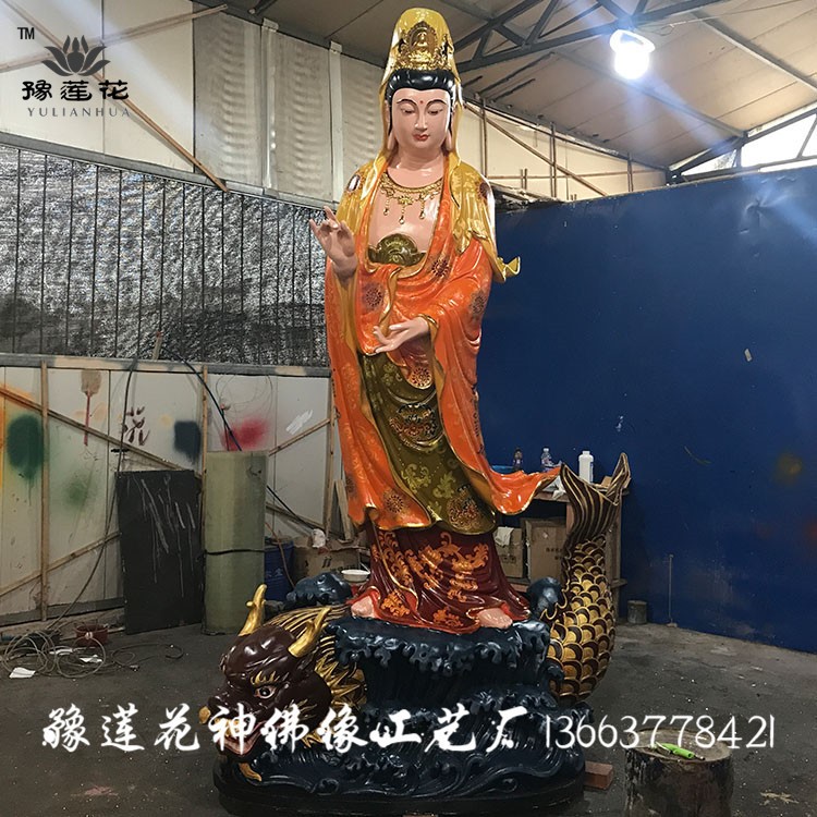 河南道教十二金仙神像 慈航道人神像 觀音菩薩像 慈航真人佛像廠