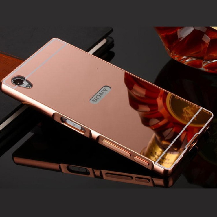索尼Xperia XZ2鏡面電鍍背板PC后蓋金屬邊框 XZ2C手機(jī)殼保護(hù)套