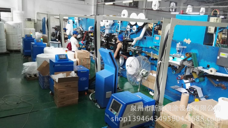 廠家直銷噴膠機 應用于衛生巾生產設備 衛生巾熱熔膠機 背膠 翼膠