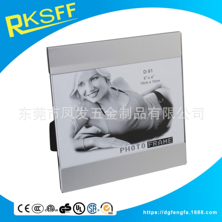 創(chuàng)意仿實(shí)塑料相框 金屬相框 掛墻擺臺(tái)鋅合金相框 廠家批發(fā)橫相框