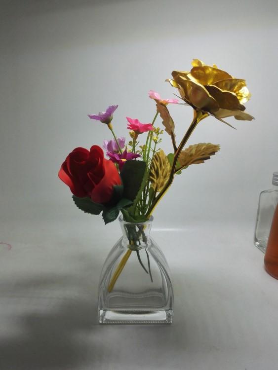裝飾擺件玻璃瓶韓式 香薰瓶 香料瓶 植物揮發(fā)藤條瓶 家居玻璃花瓶