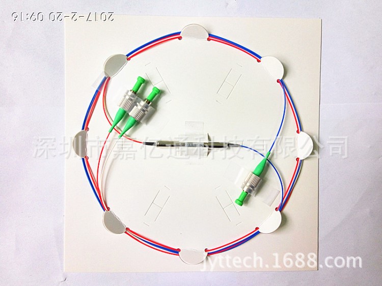 保偏光纤环形器 三端口保偏光环形器 单模1550NM FC/APC双轴工作