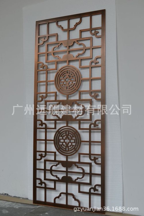 廠家加工雕花鋁板，精細雕刻 縷空 鋁板窗花 鋁合金工藝品 鋁屏風