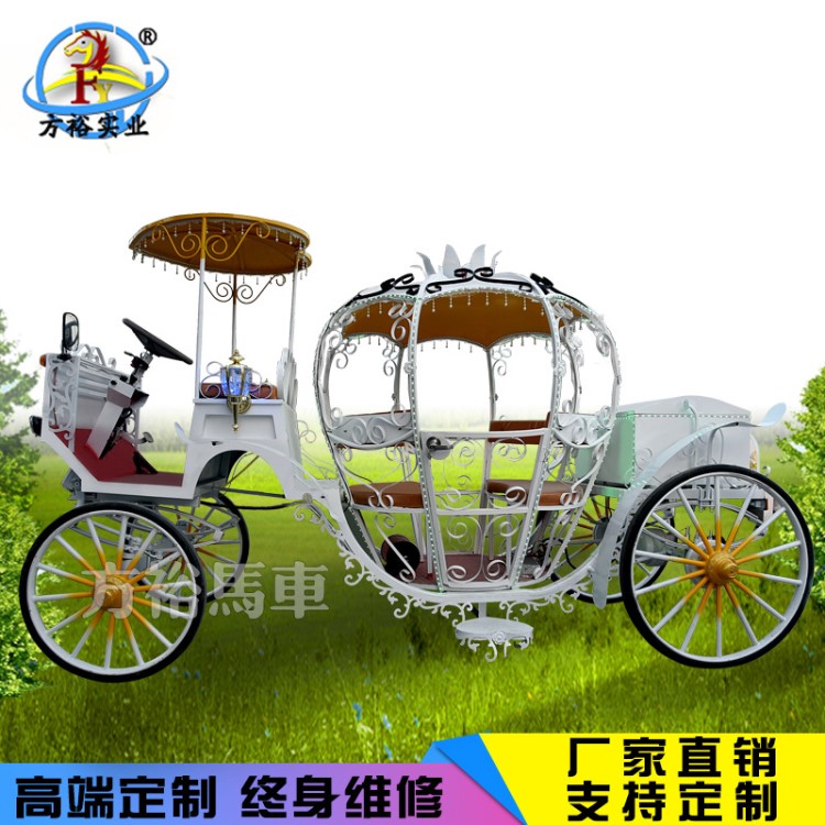 方裕南瓜馬車婚慶攝影景區(qū)接待樓盤旅游觀光展覽可電動可定制