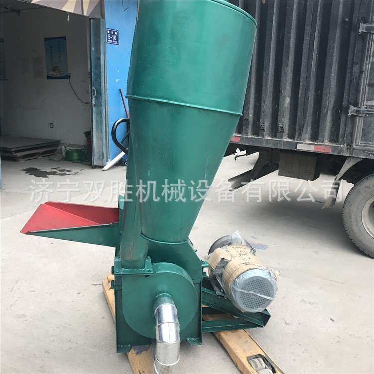 江蘇小型電動飼料錘片粉碎機 秸稈牧草糧食粉碎機 養殖戶的新選擇