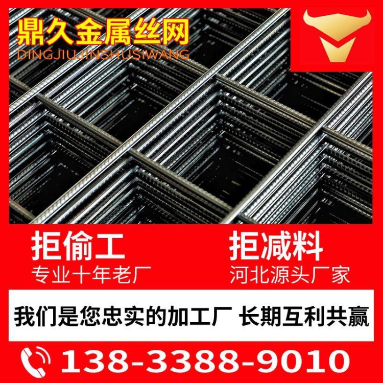 廠家供應鋼筋焊接鐵絲建筑網片  批發定制礦用橋梁隧道鋼筋網