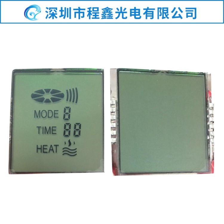 按摩器LCD液晶顯示屏 廠(chǎng)家供應(yīng)lcd液晶屏 黑字黑膜電子品顯示屏