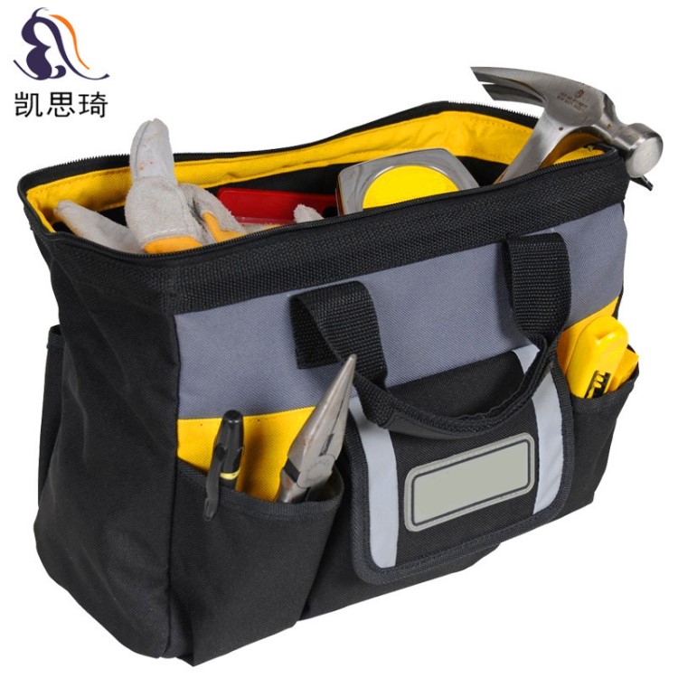 工具包多功能維修售后電工單肩包大號(hào)加厚防水牛津布工具袋