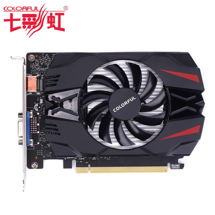 七彩虹 GT1030 黃金版 2G VGA游戲獨(dú)立顯卡 VGA+HDMI接口入門卡