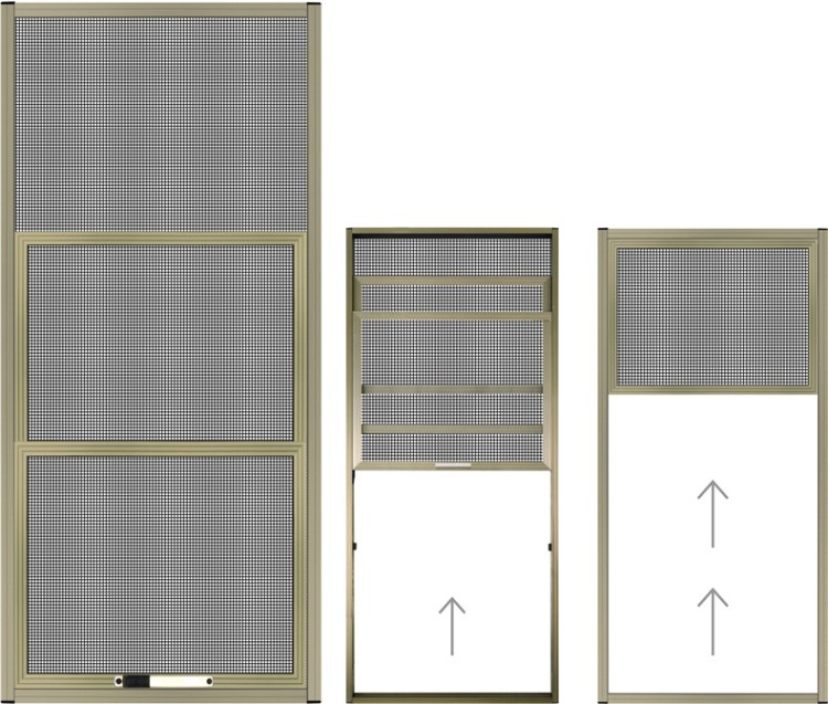 廠家直銷 防蚊防護(hù)三趟金剛網(wǎng)紗窗 鋁合金三合一紗窗  定制批發(fā)