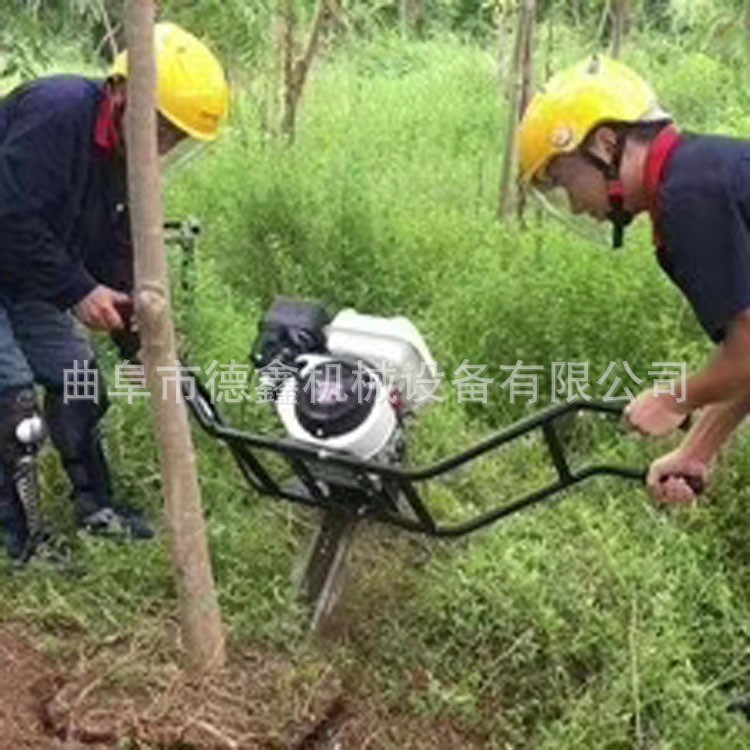 現貨生產大功率鏈條挖樹機 帶土球起苗機 移植樹木手提式斷根機