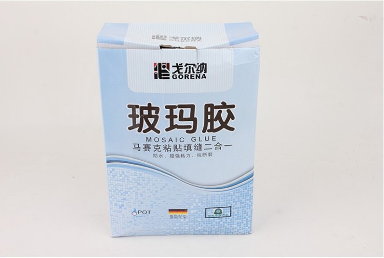 佛山陶瓷磚 玻馬膠 水晶玻璃馬賽克粘貼劑填縫劑2合1專用5Kg