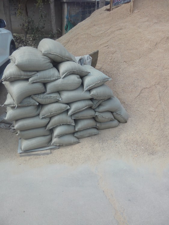 【临沂编织袋】 处理一次性垃圾袋 建筑用袋 黄沙袋40*60编织袋