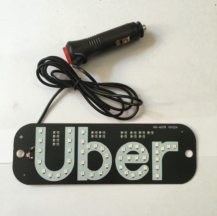 外貿爆款空車燈出租車的士代駕uber空車燈出租車led吸盤指示燈車