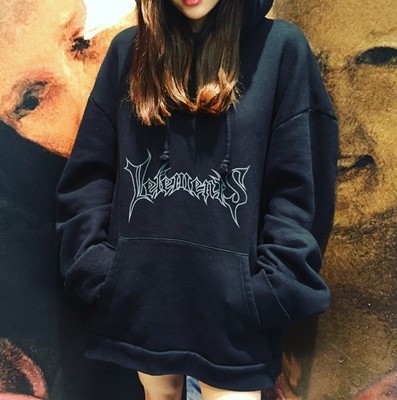 明星同款bigbang秋冬大碼寬松印花休閑服 連帽加絨衛衣情侶裝批發