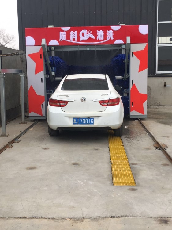 全自動電腦洗車機 5刷毛刷全自動隧道式智能電腦洗車機