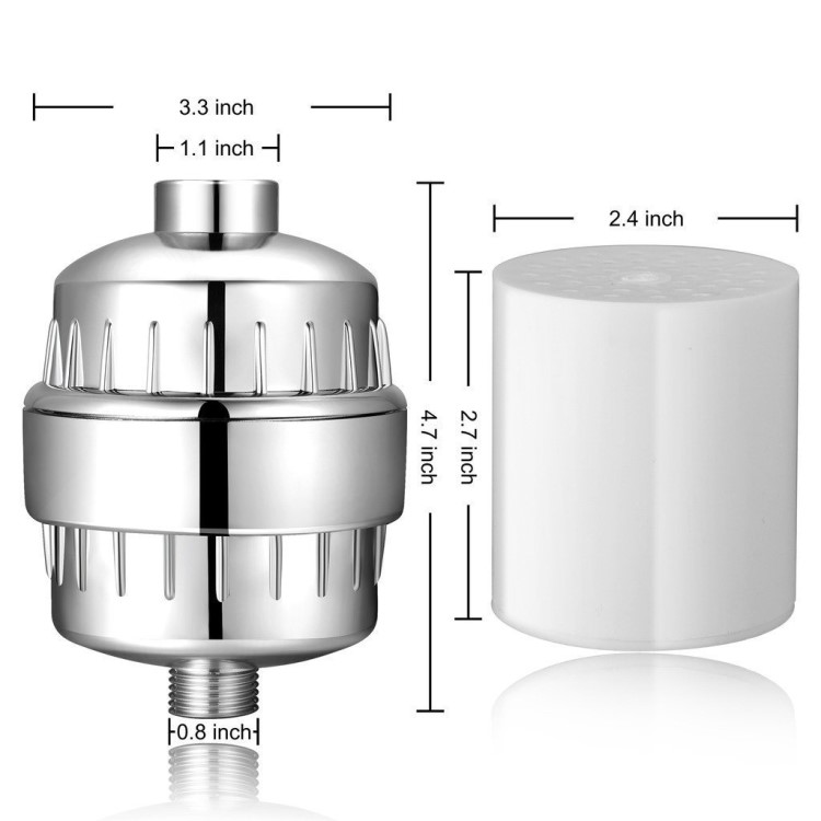 家用便捷式水龍頭凈水器沐浴過濾器