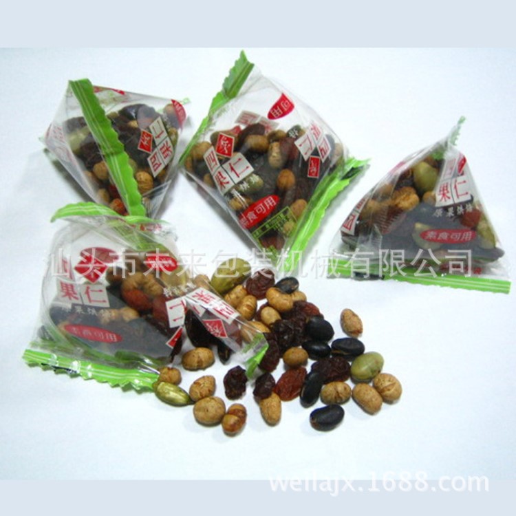 三角包小食品自動包裝機 三角袋食品包裝機南瓜子包裝機