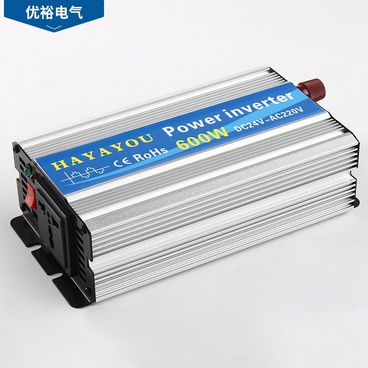 批發(fā)足功率600W 峰值功率1200W家用車載離網(wǎng)高頻修正弦波逆變電源
