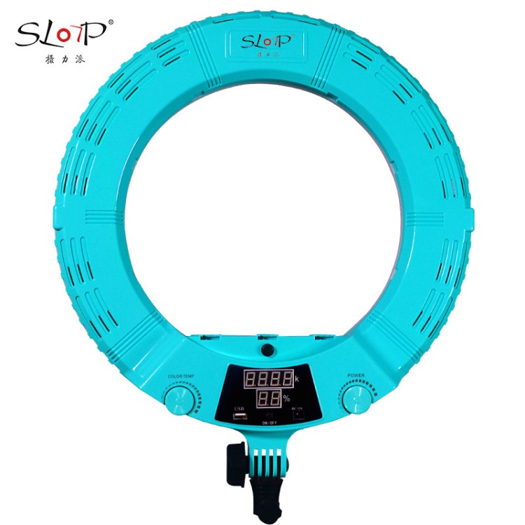 攝力派SLP-448S 手機(jī)主播直播環(huán)形自拍美容美顏拍照攝影LED補(bǔ)光燈