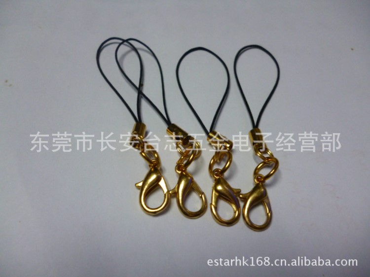 pvc軟膠動物[2015款仿金龍蝦扣手機(jī)掛繩.]做工精細(xì).可任意搭配.