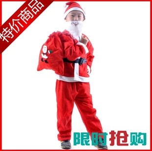 圣誕節(jié)表演用品 化妝舞會(huì)游戲用品 新年晚會(huì)服裝 兒童圣誕衣