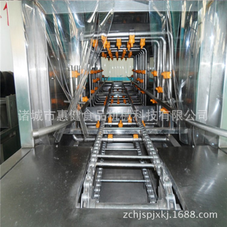 加工定制托盤清洗機(jī) 塑料筐殺菌消毒清洗線 塑料筐噴淋清洗烘干機(jī)