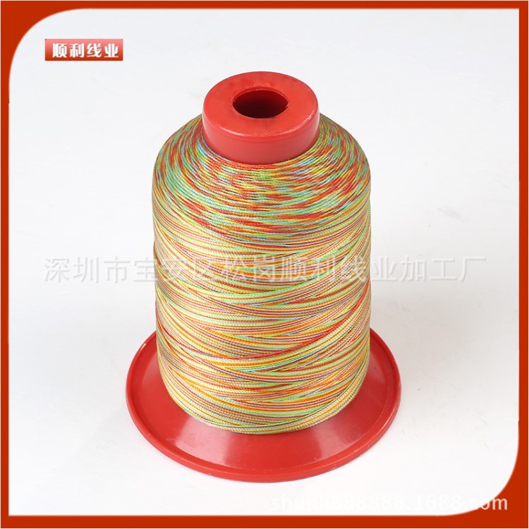 廠家爆款筒紗彩色尼龍縫紉線服裝輔料尼龍線 縫紉線定制批發(fā)