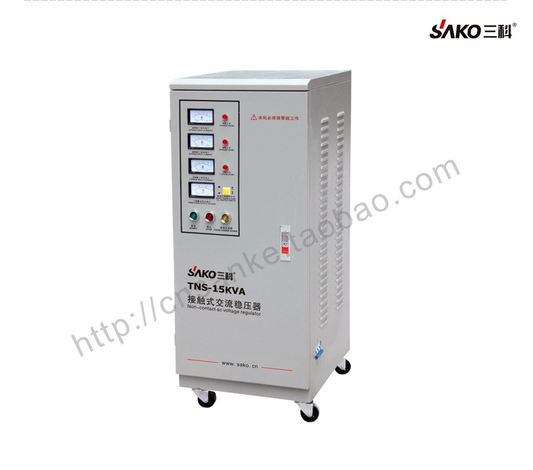 三科TNS-15KVA、15000W数据机房 数控机床专用三相稳压器380v