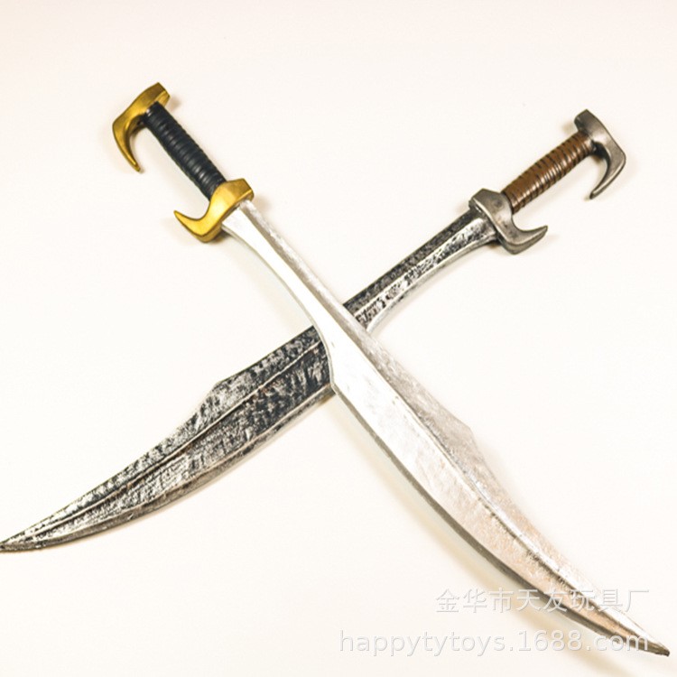斯巴達300勇士刀 影視表演刀劍盾牌 萬圣節(jié)武器道具PU兵器玩具