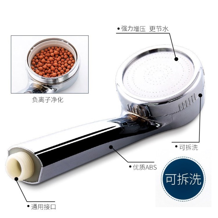 浴缸手持花酒洗頭噴水淋雨噴頭套裝衛生間家用水器單個現代