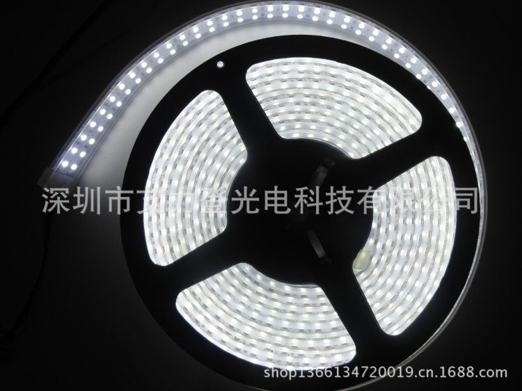 艾力登3528 雙排白光 240led 套管防水12V3528燈帶