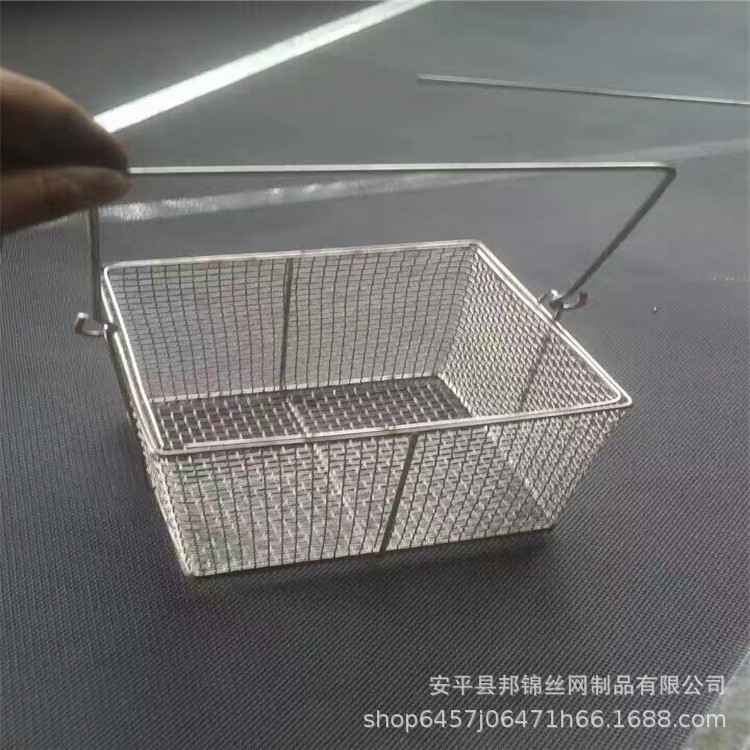 生產(chǎn)不銹鋼304醫(yī)用網(wǎng)籃 消毒框304籃筐 定做金屬收納筐