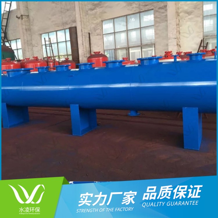 換熱集分水器 宿遷集水器 DN600定制分水器 分集水器空調(diào)用
