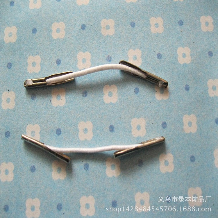 金屬倒扣松緊繩掛鉤龍蝦扣 戒指盒卡扣彈力繩手工量大從優(yōu)