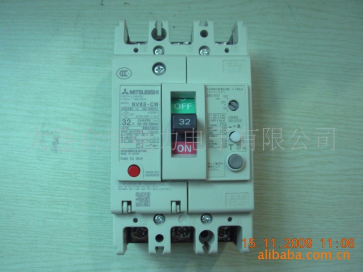 供應(yīng)全新原裝三菱漏電空開NV32-SW