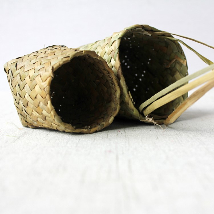 6x6 傳統編織手工加盟烏米飯飯草袋子香草袋 壽司飯袋 喜糖禮袋