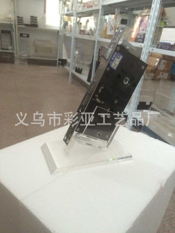 義烏設計定制鎖具展示架 指紋鎖鎖架室內 門鎖展示架 鎖架展示架