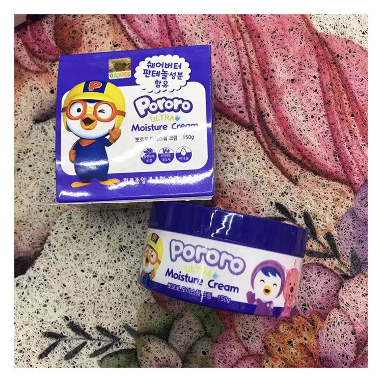 韓國pororo啵樂樂兒童面霜