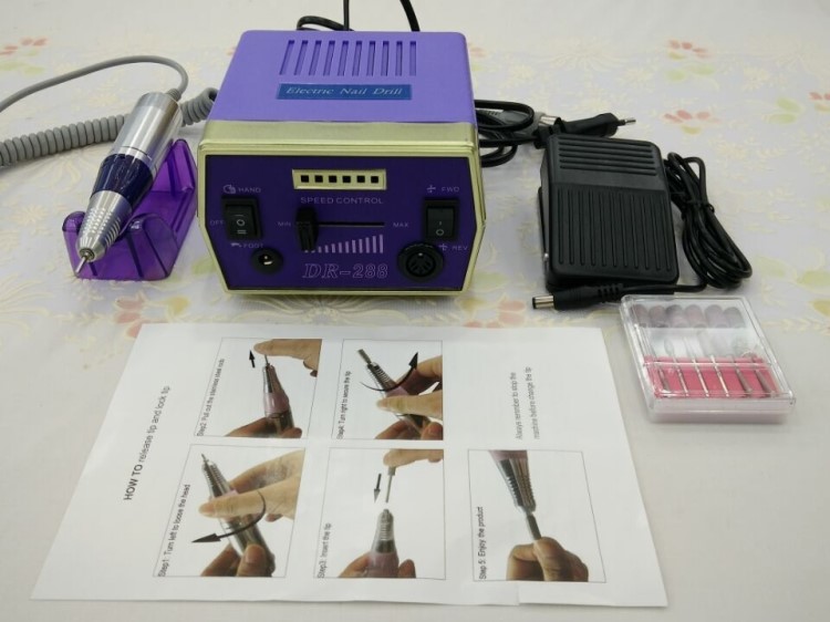 美甲打磨工具 DR288打磨機(jī) 電動指甲打磨機(jī)器 灰指甲打磨機(jī) 批發(fā)