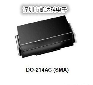 SMAJ6.0A DO-214AC 貼片單向TVS管 絲印AG 6V 瞬態(tài)抑制電壓二極管