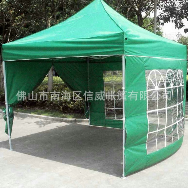 廠家提供鋁合金折疊蓬 大型折疊蓬 四角折疊雨棚 價格合適