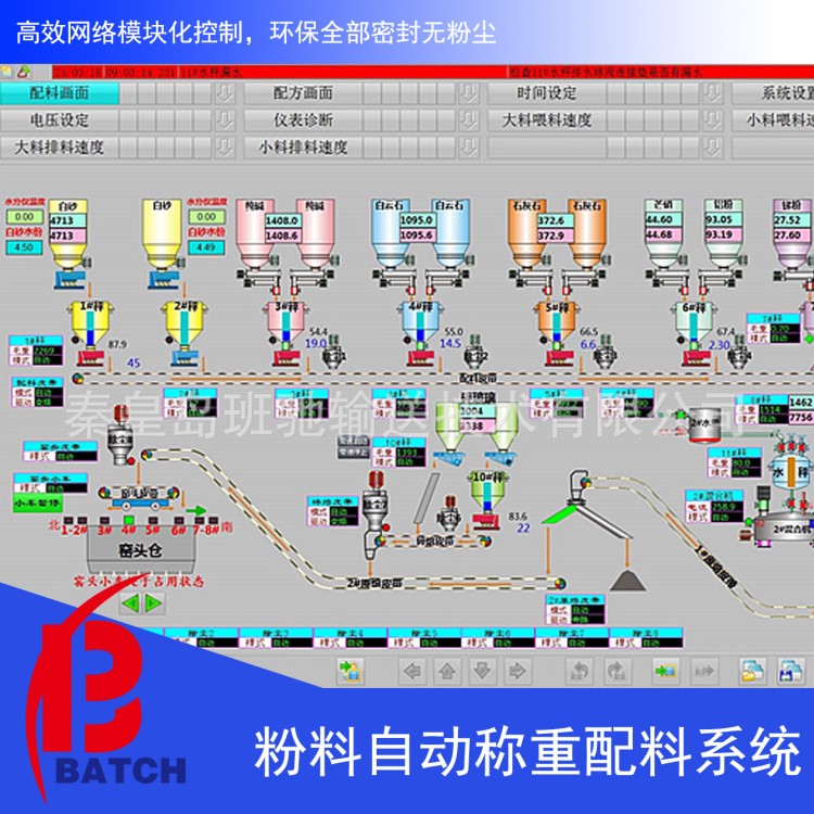 粉料自動稱重配料系統(tǒng) 固體顆粒料 自動配料系統(tǒng)