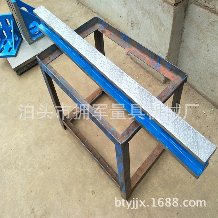 供應(yīng)常州無錫 鑄鐵檢驗平尺 劃線測量工字型直尺 1級檢驗平行平尺