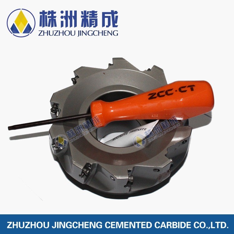 EMP02-125-B40-AP16-10株洲鉆石可轉(zhuǎn)位銑削刀盤 數(shù)控方肩銑刀