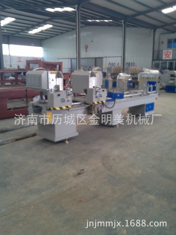 小型鋁合金門窗廠加工設備/經濟型鋁塑型材下料鋸/門窗制作設備