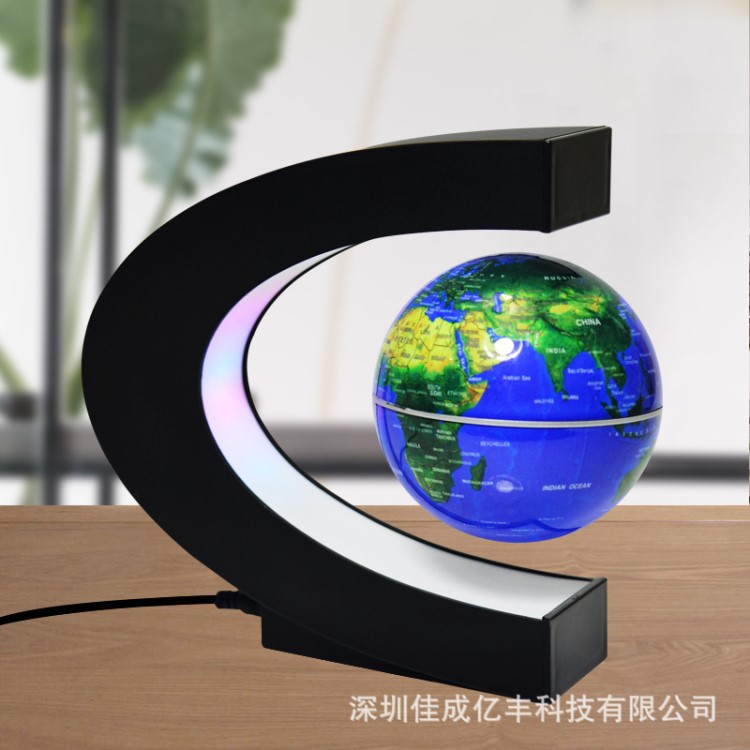 地球儀 磁懸浮 黑科技 靜音省電 360度 自由旋轉(zhuǎn) 新奇特工藝品