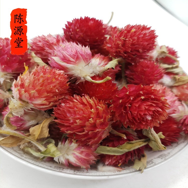 花茶批發(fā)紅巧梅 妃子紅 紅巧梅花 千日紅 火球花 百日紅