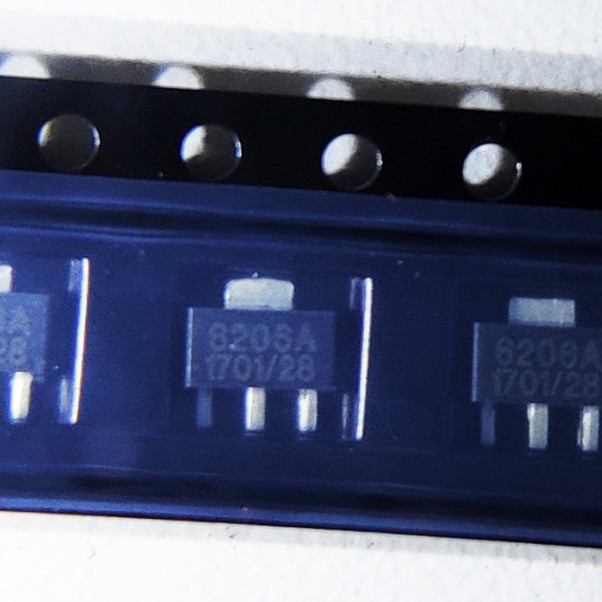 原廠供應ME6206A33PG 3.3V 2% 耐壓6V 低壓差線性穩壓器原裝